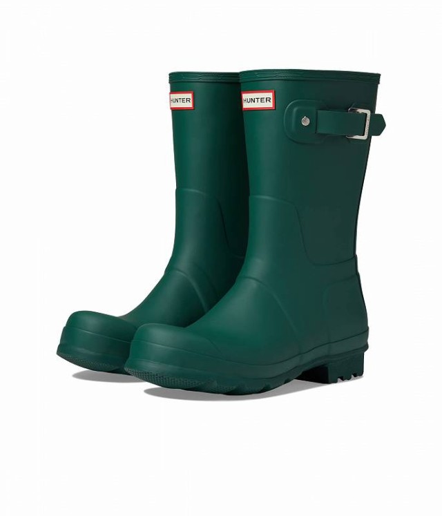 HUNTER ハンター メンズ 男性用 シューズ 靴 ブーツ レインブーツ Original Short Rain Boots Thicket Green【送料無料】