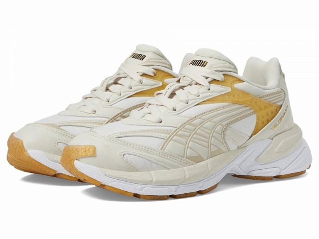 PUMA プーマ レディース 女性用 シューズ 靴 スニーカー 運動靴 Velophasis Jelly Glitter Warm White/PUMA Gold【送料無料】