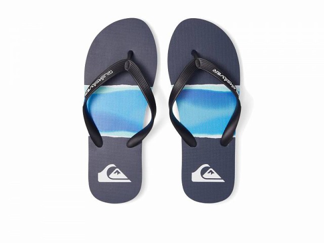 Quiksilver クイックシルバー メンズ 男性用 シューズ 靴 サンダル Molokai Print (Airbrushed) Blue 1【送料無料】