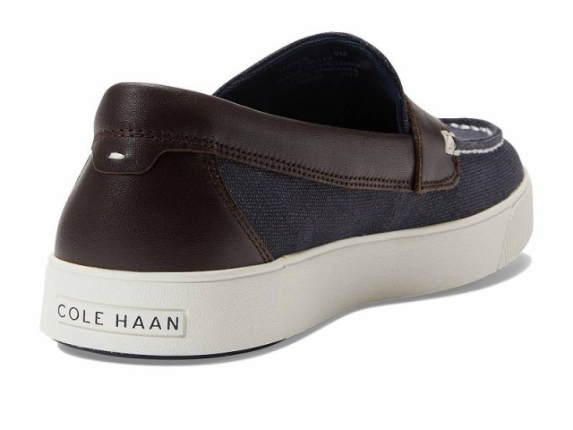 Cole Haan コールハーン メンズ 男性用 シューズ 靴 ローファー Nantucket 2.0 Penny Loafer Navy/Dark  Chocolate/White【送料無料】｜au PAY マーケット