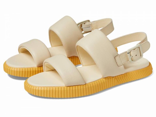 SOREL ソレル レディース 女性用 シューズ 靴 サンダル ONA(TM) Streetworks Go-To Flat Sandal Honey White/Yellow Ray【送料無料】