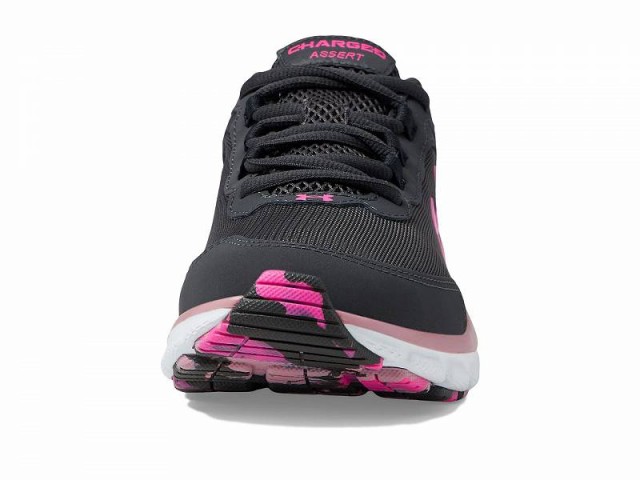 Under Armour アンダーアーマー レディース 女性用 シューズ 靴 スニーカー 運動靴 Charged Assert 9 Jet  Gray/Pink【送料無料】｜au PAY マーケット