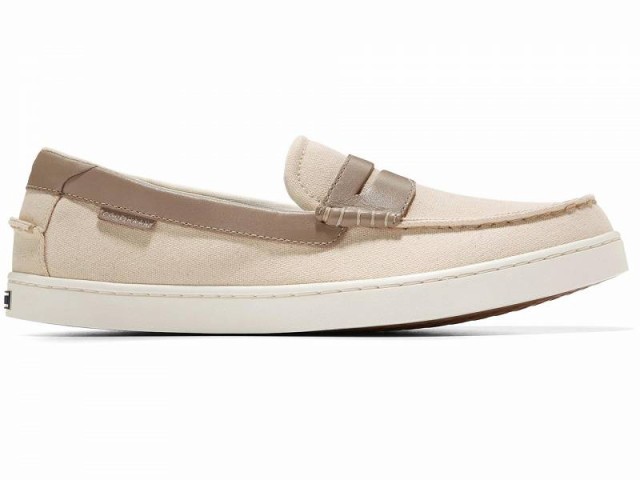 Cole Haan コールハーン メンズ 男性用 シューズ 靴 ローファー Nantucket Penny Natural Canvas/Dark Latte/Ivory【送料無料】