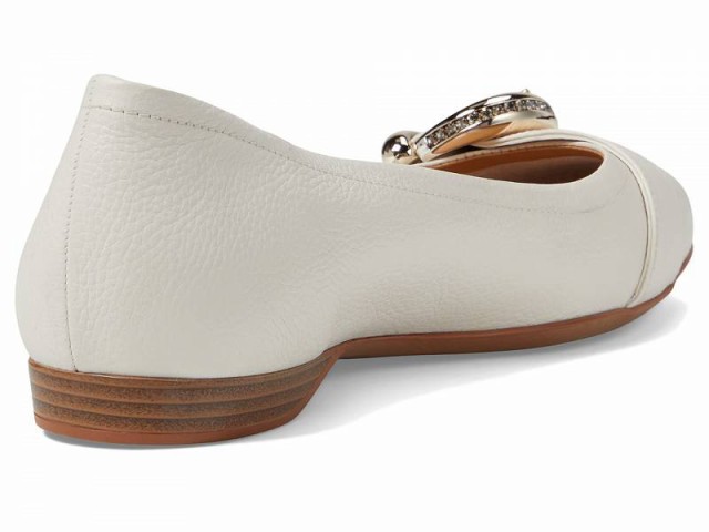 Naturalizer ナチュラライザー レディース 女性用 シューズ 靴 フラット Polly Satin Pearl Beige Leather【送料無料】