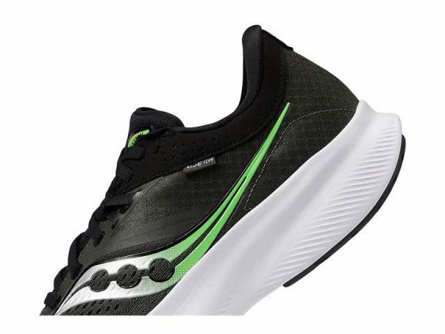 Saucony サッカニー メンズ 男性用 シューズ 靴 スニーカー 運動靴 Ride 16 Umbra/Slime【送料無料】