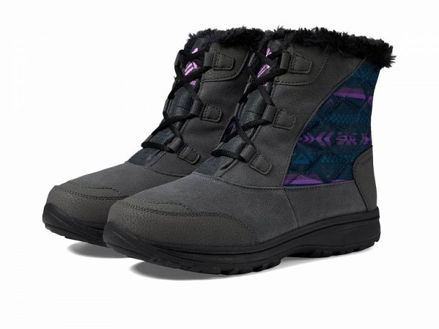 Columbia コロンビア レディース 女性用 シューズ 靴 ブーツ スノーブーツ Ice Maiden(TM) Shorty Grill/Dark Lavender【送料無料】