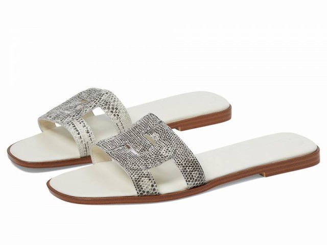 Cole Haan コールハーン レディース 女性用 シューズ 靴 サンダル Chrisee Sandals Ring Lizard Print Leather/Ivory【送料無料】