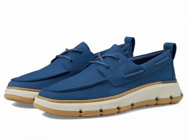 Cole Haan コールハーン メンズ 男性用 シューズ 靴 ボートシューズ 4.Zerogrand Regatta Ensign Blue/Angora/Gum【送料無料】