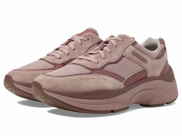 Rockport ロックポート レディース 女性用 シューズ 靴 スニーカー 運動靴 Prowalker Lace-Up Mauve Suede/Textile Eco【送料無料】