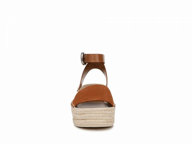 Vince ヴィンス レディース 女性用 シューズ 靴 ヒール Belisa Platform Espadrille Sandals Dark Sequoia Brown【送料無料】