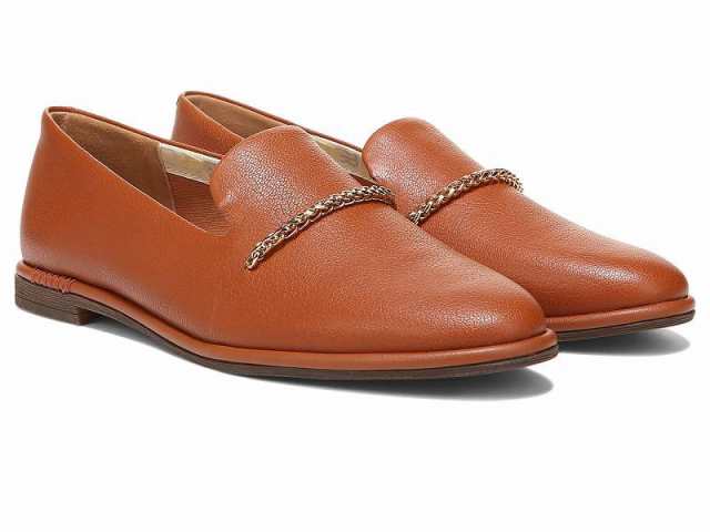 Franco Sarto フランコサルト レディース 女性用 シューズ 靴 ローファー ボートシューズ Hanah Cognac Brown Leather【送料無料】