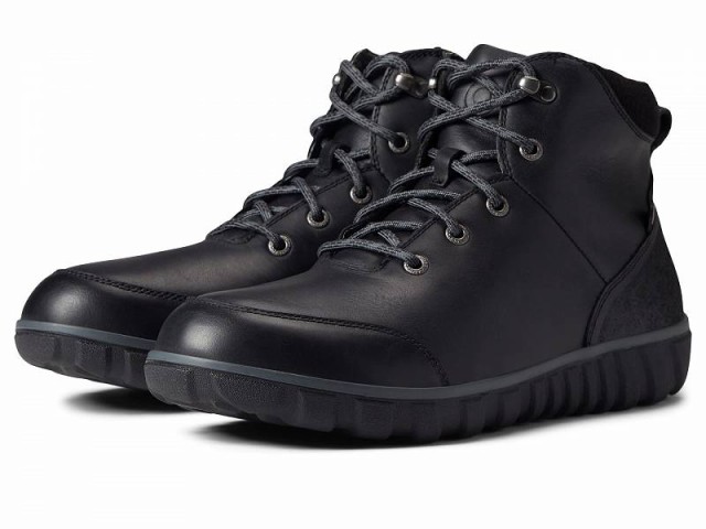 Bogs ボグス メンズ 男性用 シューズ 靴 ブーツ ハイキング トレッキング Classic Casual Hiker Black【送料無料】