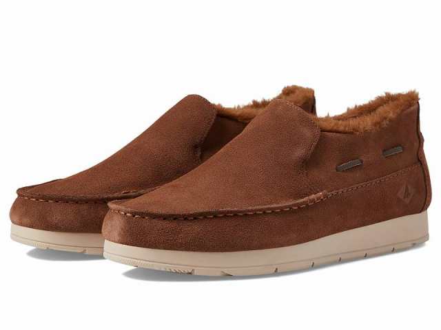 Sperry スペリー メンズ 男性用 シューズ 靴 ローファー Moc-Sider Leather Brown【送料無料】