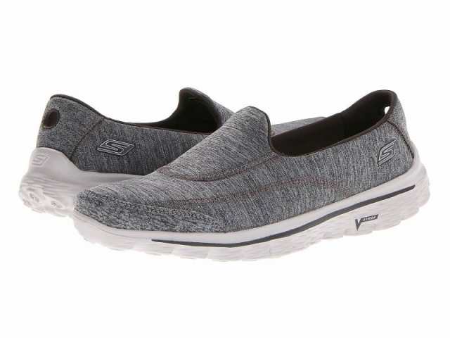 SKECHERS Performance スケッチャーズ レディース 女性用 シューズ 靴 フラット GoWalk 2 Circuit Gray【送料無料】