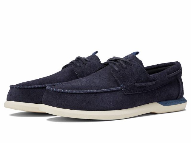 Sperry スペリー メンズ 男性用 シューズ 靴 ボートシューズ Gold A/O Plushwave 2.0 Navy【送料無料】｜au PAY  マーケット