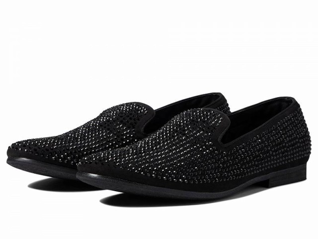 Steve Madden スティーブマデン メンズ 男性用 シューズ 靴 ローファー Caviarr Extended Sizing Black【送料無料】