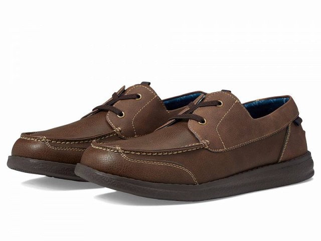 Nunn Bush ナンブッシュ メンズ 男性用 シューズ 靴 ボートシューズ Brewski Moccasin Toe Boat Shoe Brown【送料無料】