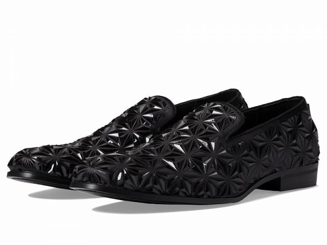 Stacy Adams ステーシーアダムス メンズ 男性用 シューズ 靴 ローファー Sequence Slip-On Loafer Black【送料無料】