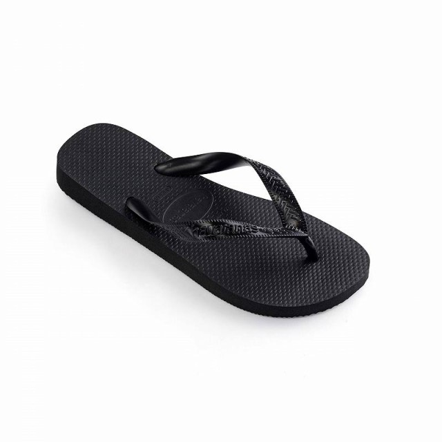 Havaianas ハワイアナス メンズ 男性用 シューズ 靴 サンダル Top Flip Flop Sandal Black【送料無料】