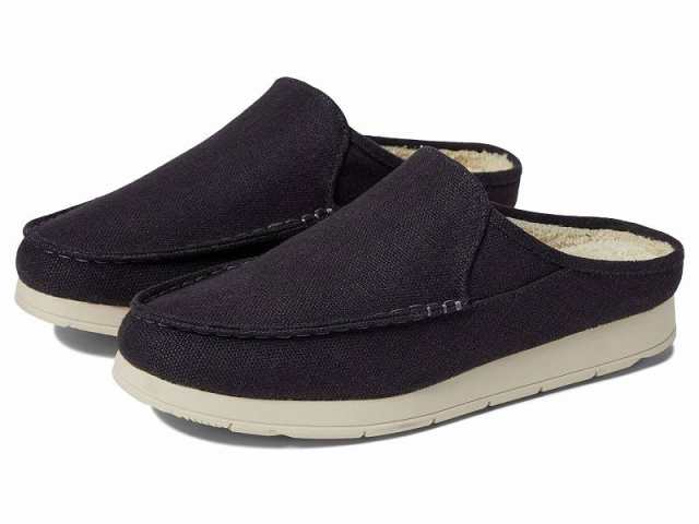 Sperry スペリー メンズ 男性用 シューズ 靴 ローファー Moc-Sider Mule Hemp Black【送料無料】