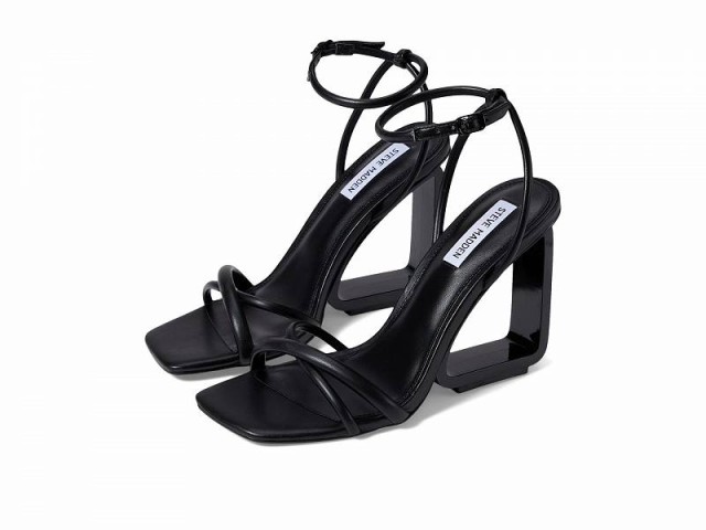 Steve Madden スティーブマデン レディース 女性用 シューズ 靴 ヒール Enjoying Sandal Black【送料無料】｜au  PAY マーケット