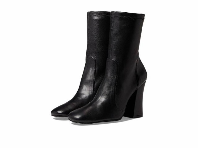 Stuart Weitzman スチュアートワイツマン レディース 女性用 シューズ 靴 ブーツ ミッドカフ Curveblock 100 Bootie Black【送料無料】