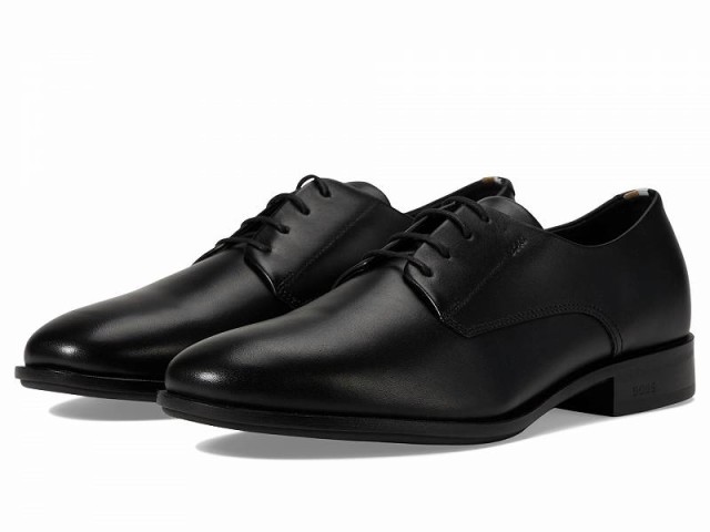 BOSS ボス メンズ 男性用 シューズ 靴 オックスフォード 紳士靴 通勤靴 Colby Derby Shoe Black【送料無料】