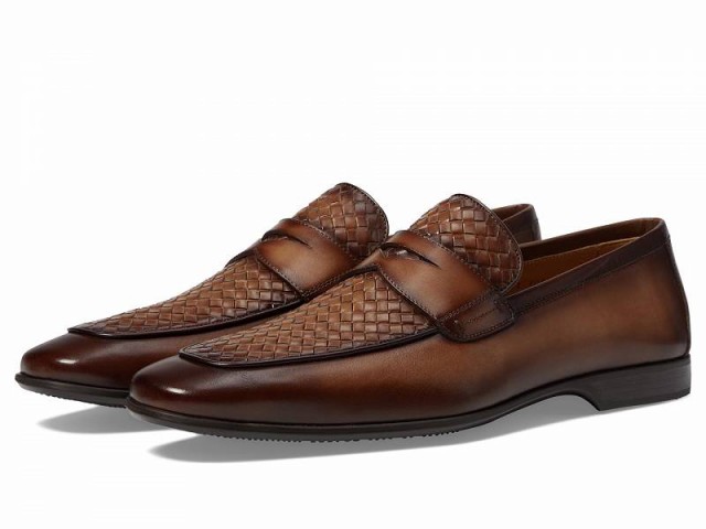 Magnanni マグナーニ メンズ 男性用 シューズ 靴 ローファー Ramiro V Woven Brown【送料無料】