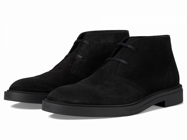 BOSS ボス メンズ 男性用 シューズ 靴 ブーツ チャッカブーツ Calev Desert Boot Black【送料無料】