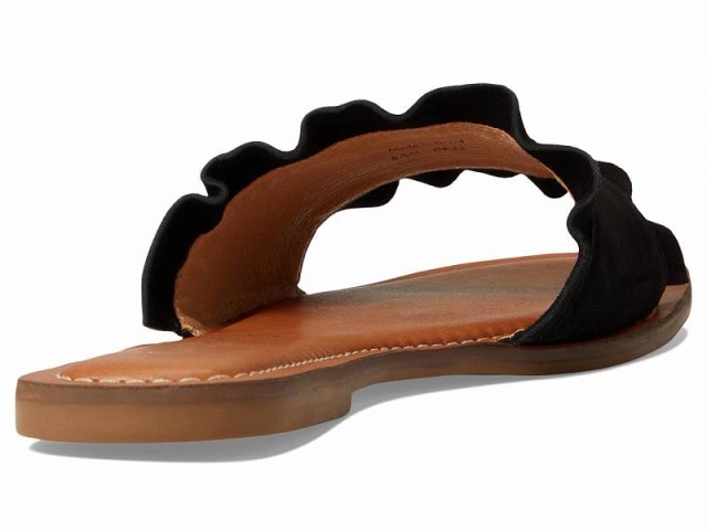 Jack Rogers ジャックロジャース レディース 女性用 シューズ 靴 サンダル Rosie Ruffle Slide Black【送料無料】