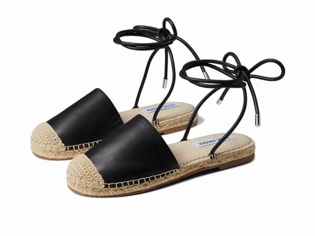 Steve Madden スティーブマデン レディース 女性用 シューズ 靴 フラット Tessa Sandal Black【送料無料】