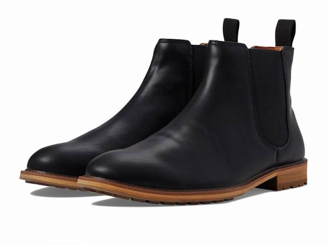 Steve Madden スティーブマデン メンズ 男性用 シューズ 靴 ブーツ チェルシーブーツ Railon Black【送料無料】