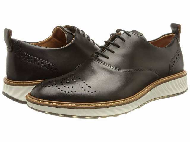 ECCO エコー メンズ 男性用 シューズ 靴 オックスフォード 紳士靴 通勤靴 ST.1 Hybrid Derby Wing Tip Black【送料無料】