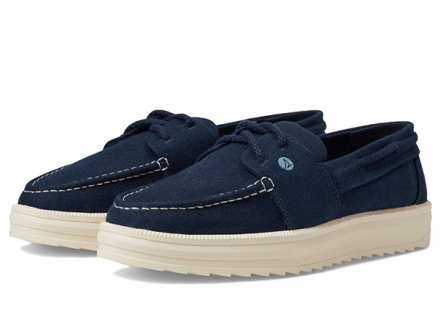 Sperry スペリー レディース 女性用 シューズ 靴 ボートシューズ Cruise Navy【送料無料】