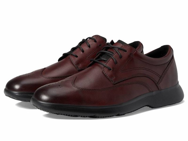 Rockport ロックポート メンズ 男性用 シューズ 靴 オックスフォード 紳士靴 通勤靴 Truflex Dressport Wing Tip Burgundy【送料無料】