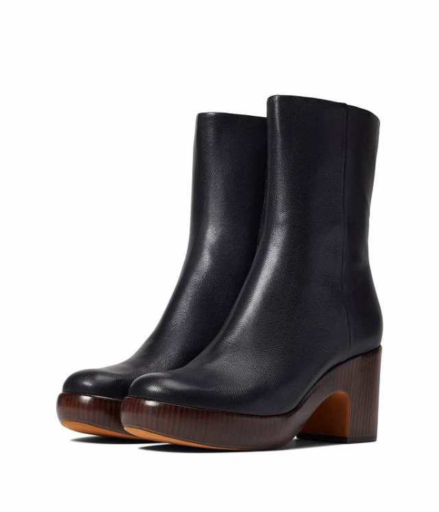 Vince ヴィンス レディース 女性用 シューズ 靴 ブーツ アンクル ショートブーツ Nicco Clog Black【送料無料】