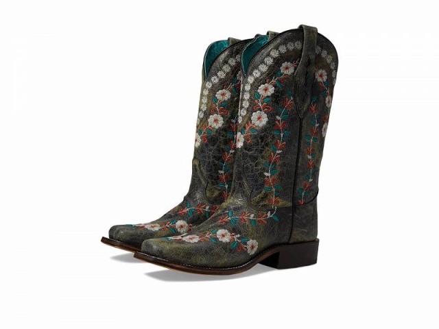 Corral Boots コーラルブーツ レディース 女性用 シューズ 靴 ブーツ ウエスタンブーツ A4399 Black【送料無料】