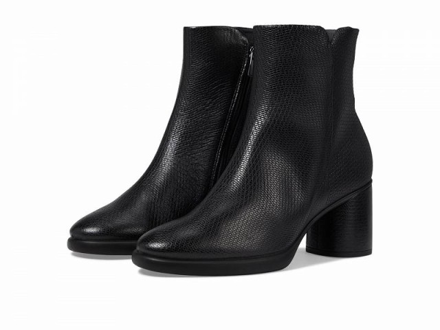 ECCO エコー レディース 女性用 シューズ 靴 ブーツ アンクル ショートブーツ Sculpted Lx 55 mm Ankle Boot Black【送料無料】