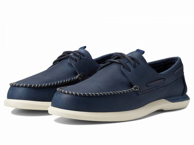 Sperry スペリー メンズ 男性用 シューズ 靴 ボートシューズ A/O Plushwave 2.0 Navy【送料無料】