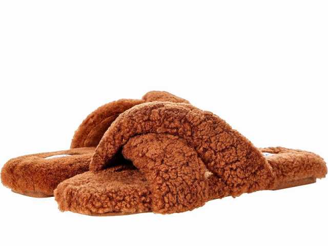 Steve Madden スティーブマデン レディース 女性用 シューズ 靴 スリッパ Recovery Slipper Brown【送料無料】