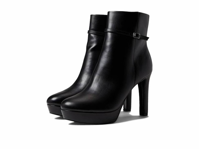 Nine West ナインウエスト レディース 女性用 シューズ 靴 ブーツ アンクル ショートブーツ Gripe 3 Black【送料無料】