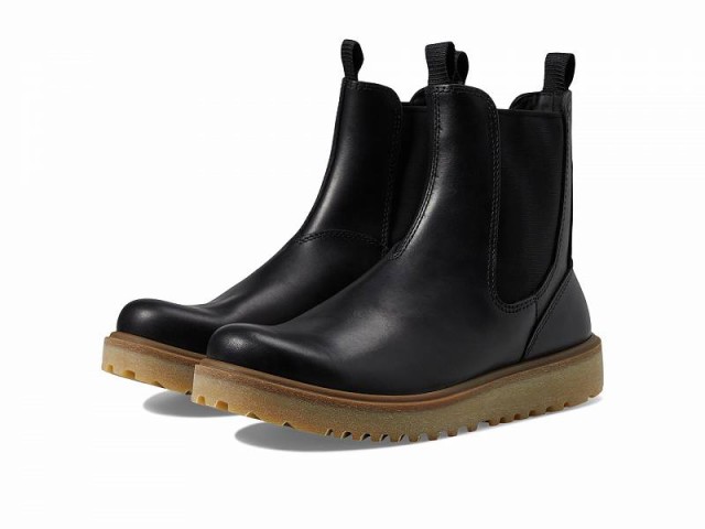 ECCO エコー レディース 女性用 シューズ 靴 ブーツ チェルシーブーツ アンクル Staker Chelsea Boot Black【送料無料】