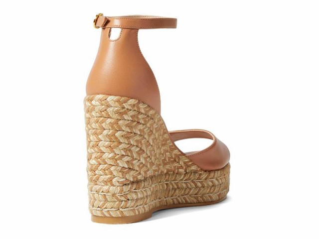 Stuart Weitzman スチュアートワイツマン レディース 女性用 シューズ 靴 ヒール Nudistcurve Espadrille Wedge Tan【送料無料】