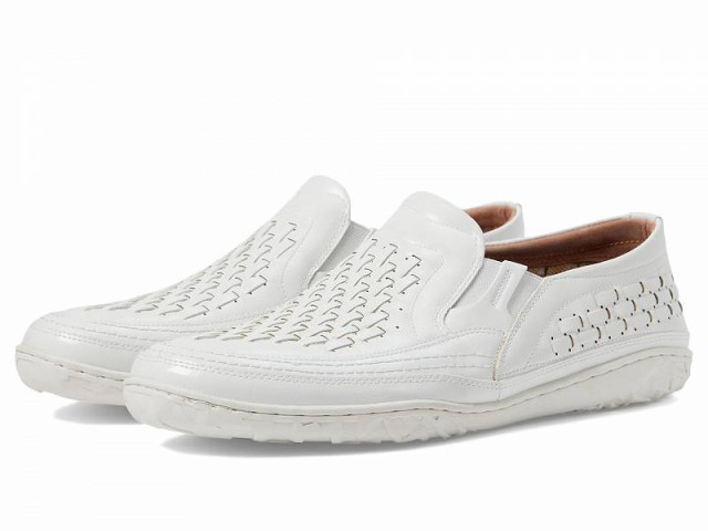 Stacy Adams ステーシーアダムス メンズ 男性用 シューズ 靴 ローファー Ithaca Slip-On Loafer White【送料無料】