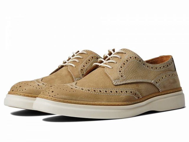 Bruno Magli ブルーノマリ メンズ 男性用 シューズ 靴 オックスフォード 紳士靴 通勤靴 Salento Beige Nubuck【送料無料】