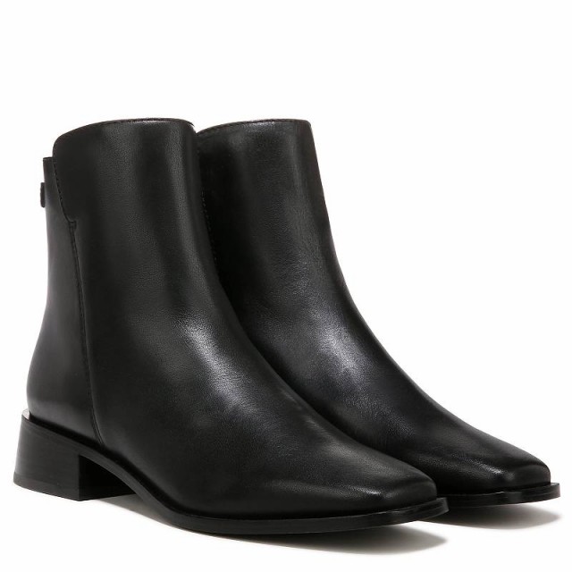 Sam Edelman サムエデルマン レディース 女性用 シューズ 靴 ブーツ アンクル ショートブーツ Thatcher Black  Leather【送料無料】｜au PAY マーケット