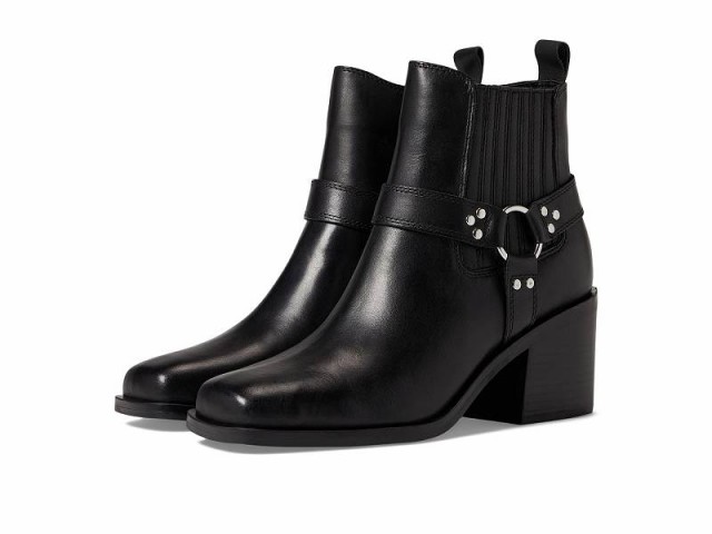 Steve Madden スティーブマデン レディース 女性用 シューズ 靴 ブーツ アンクル ショートブーツ Wells Bootie Black【送料無料】