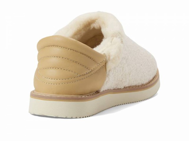 Sanuk サヌーク レディース 女性用 シューズ 靴 スリッパ Cozy Vibe Low Sugar Mat Shearling Natural【送料無料】