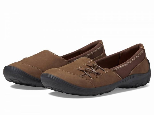 Clarks クラークス レディース 女性用 シューズ 靴 フラット Fiana Ease Taupe Nubuck【送料無料】