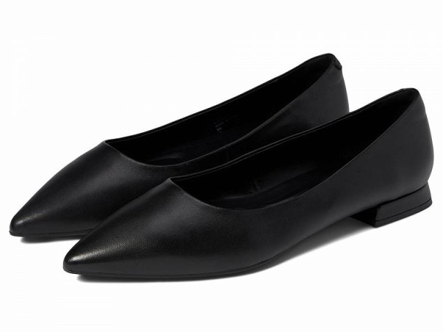 Aerosoles エアロソールズ レディース 女性用 シューズ 靴 フラット Illia Black Leather【送料無料】